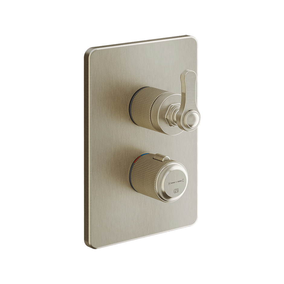 Gessi Shower Mixer 65137 in Finox Brushed Nickel