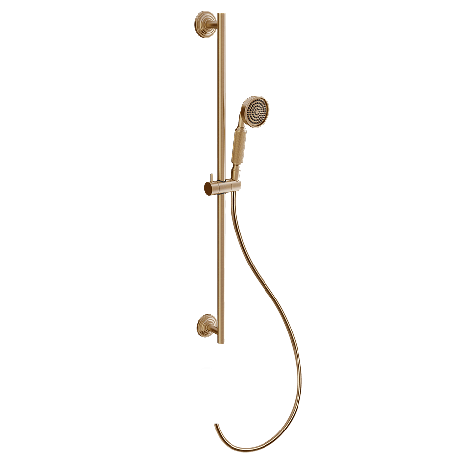 Gessi Sliding Rail 65143 in Warm Bronze Br. Pvd
