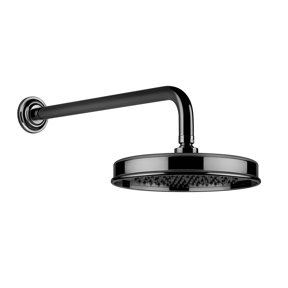 Gessi Showerhead 65148 in Black Metal Pvd
