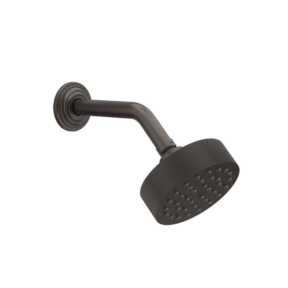 Gessi Showerhead 65156 in Black Metal Br. Pvd
