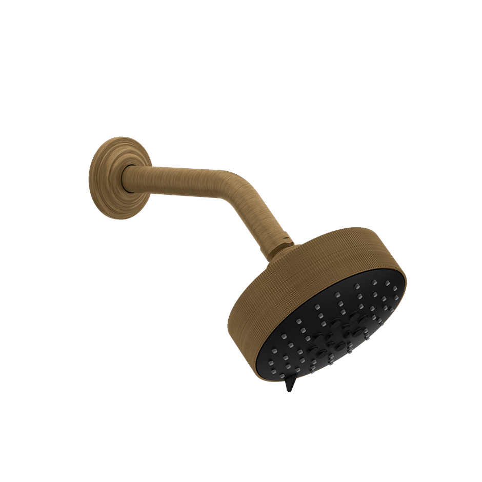 Gessi Showerhead 65158 in Antique Brass