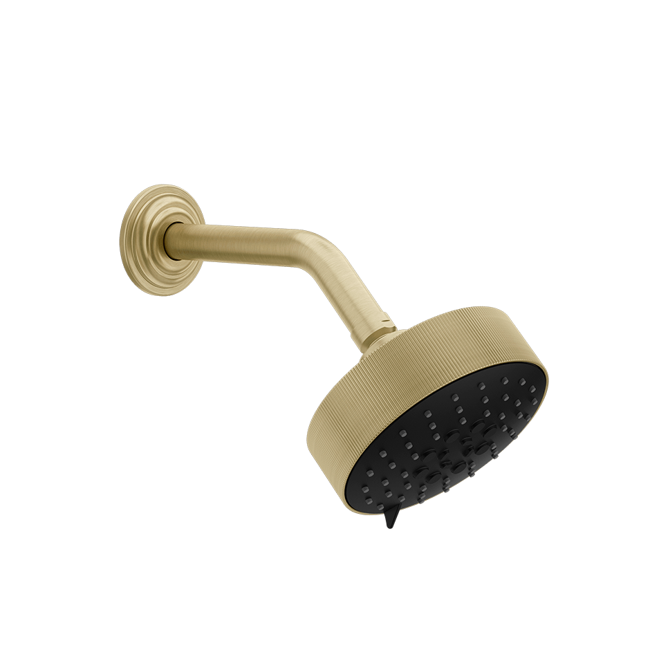Gessi Showerhead 65158 in Brass Brushed Pvd