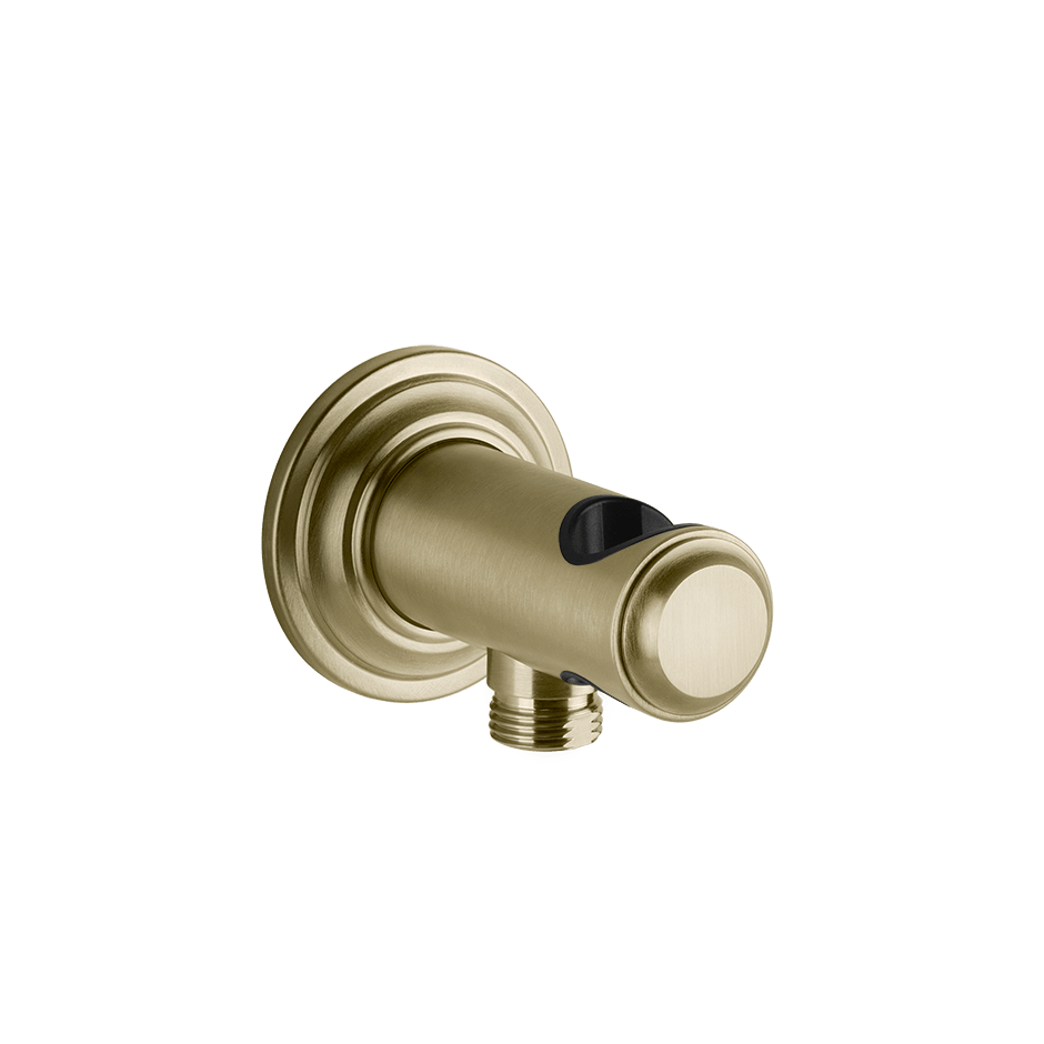 Gessi Handshower Hook 65161 in Brass Brushed Pvd