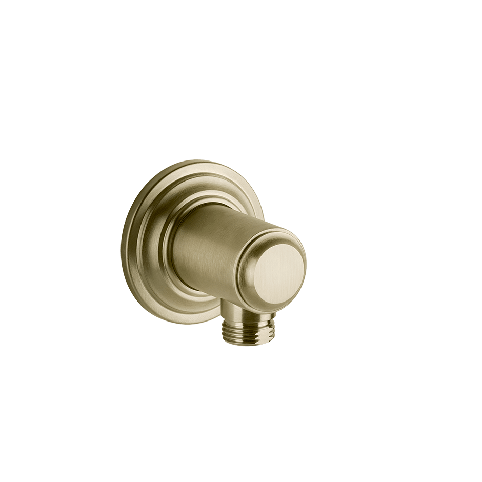 Gessi Water Outlet 65169 in Brass Brushed Pvd