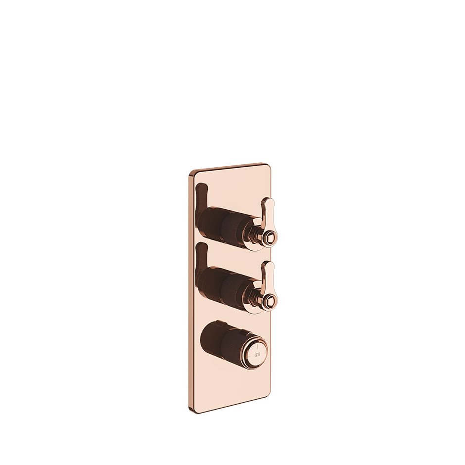 Gessi Shower Mixer 65200 in Copper Pvd