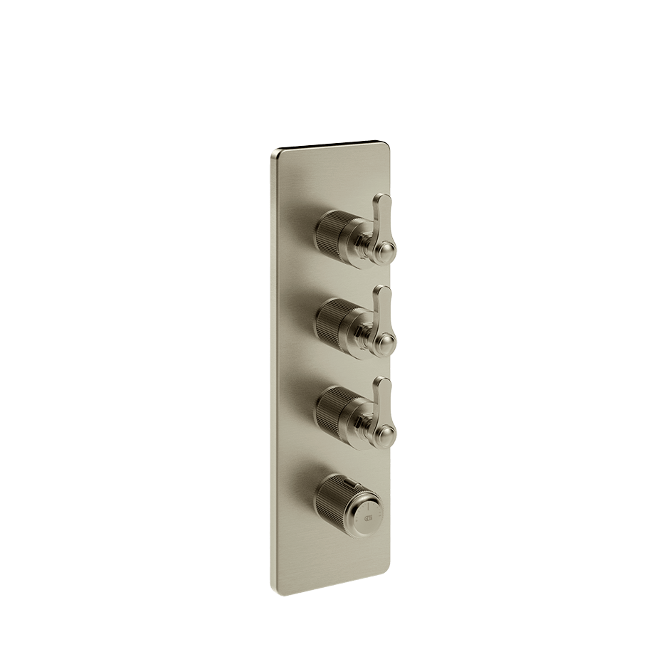 Gessi Shower Mixer 65204 in Finox Brushed Nickel