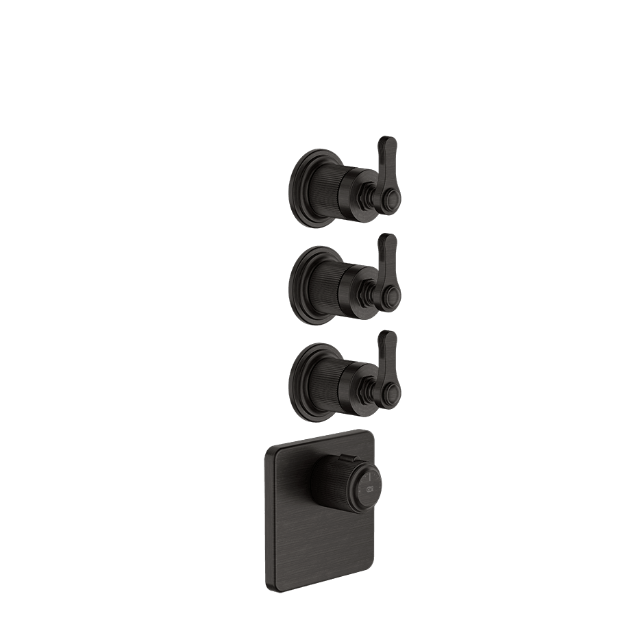 Gessi Shower Mixer 65206 in Aged Bronze