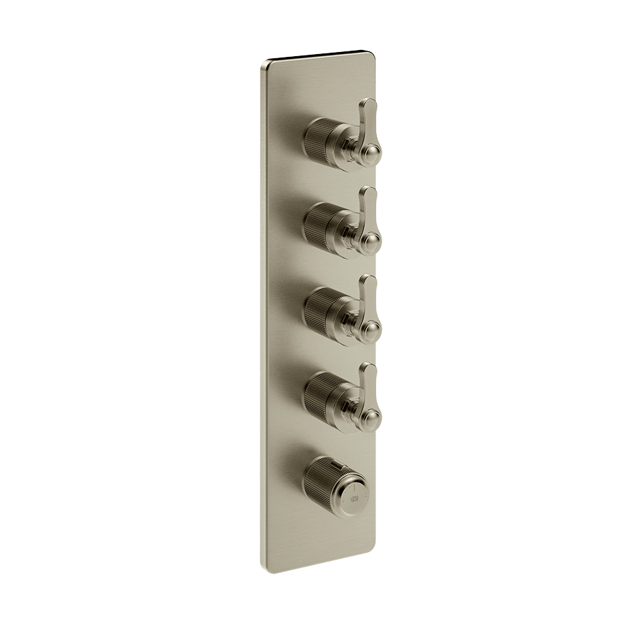 Gessi Shower Mixer 65208 in Finox Brushed Nickel