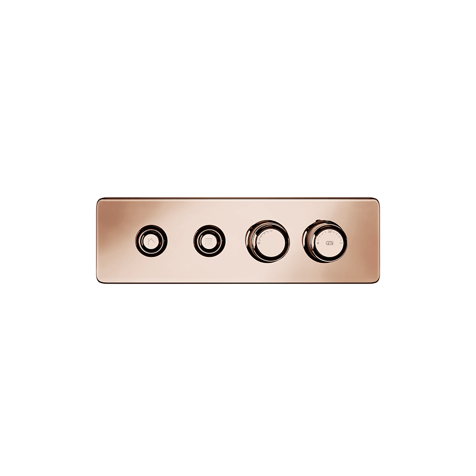 Gessi Shower Mixer 65222 in Copper Pvd