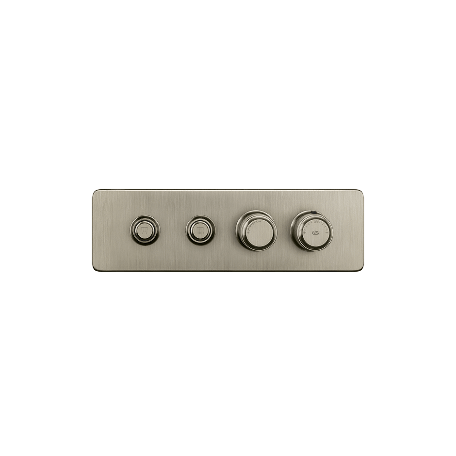 Gessi Shower Mixer 65222 in Finox Brushed Nickel