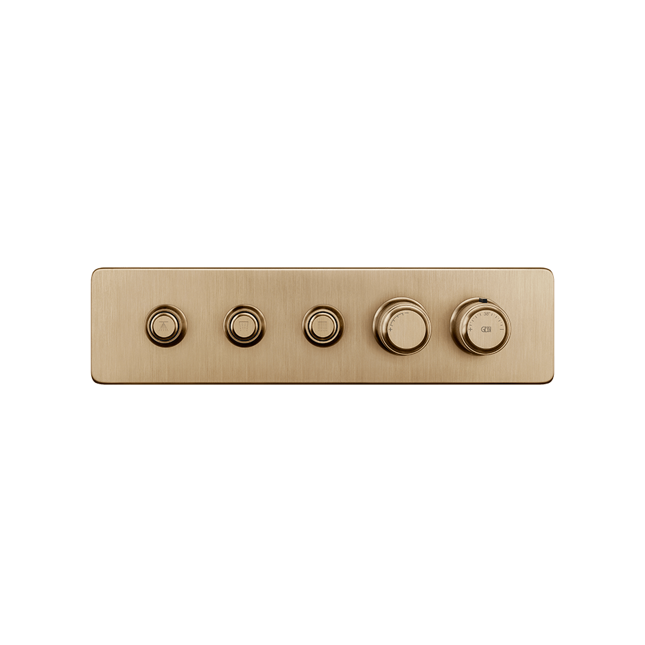 Gessi Shower Mixer 65224 in Warm Bronze Br. Pvd