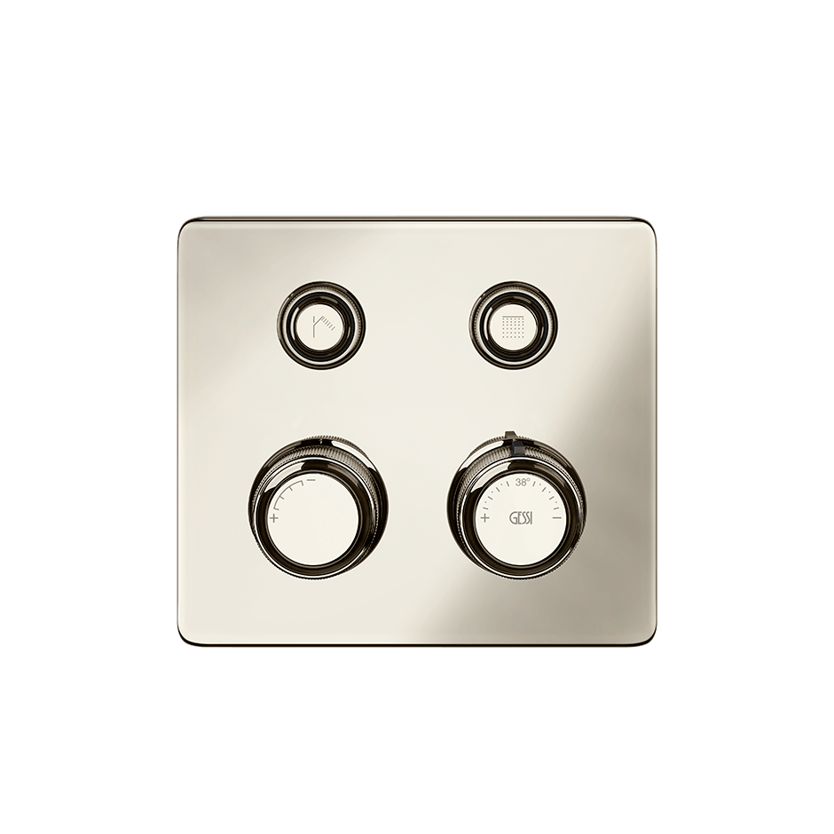 Gessi Shower Mixer 65232 in Nickel Pvd
