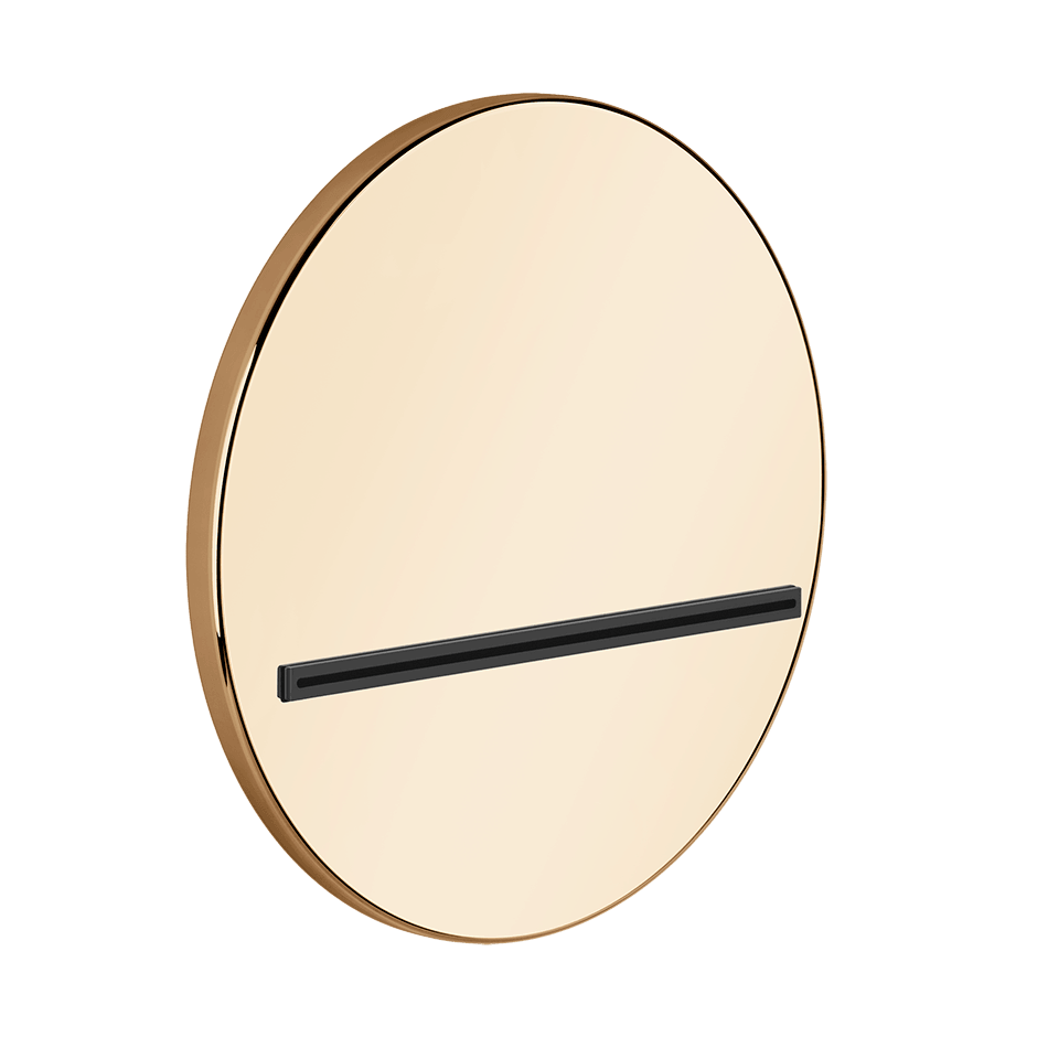 Gessi Shower Spout 65295 in Warm Bronze Pvd