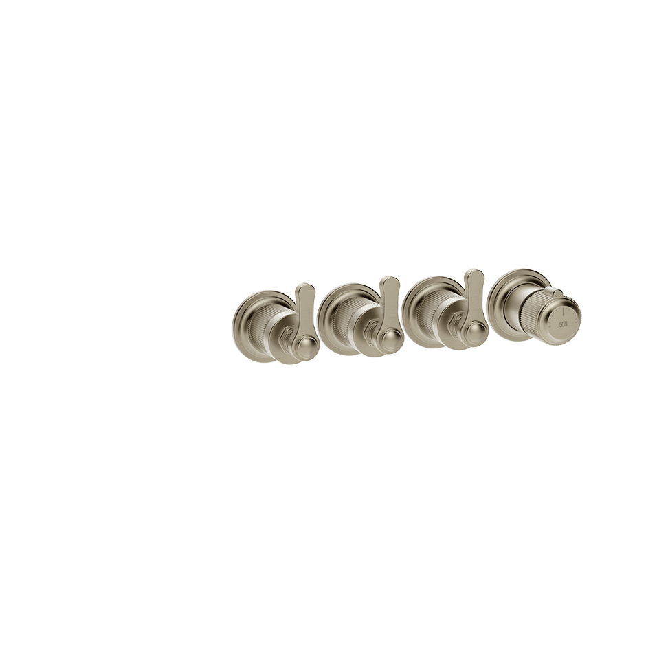 Gessi Shower Mixer 65336 in Finox Brushed Nickel