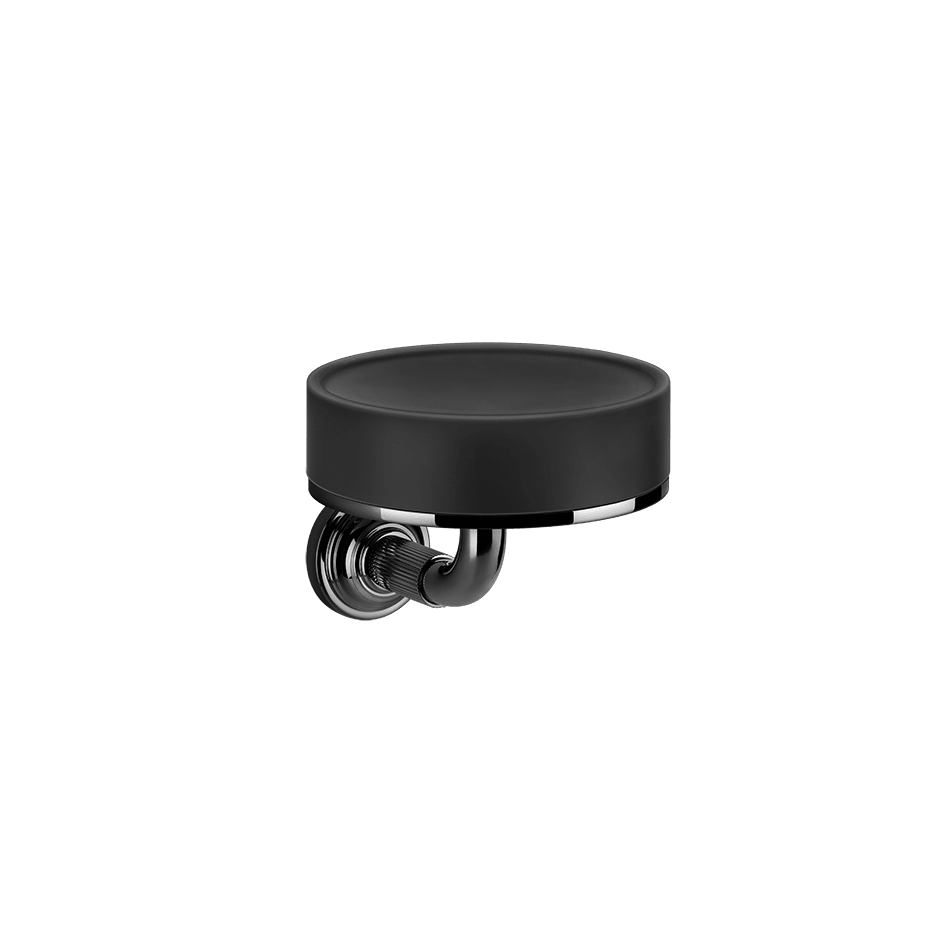 Gessi Soap Holder 65402 in Black Metal Pvd