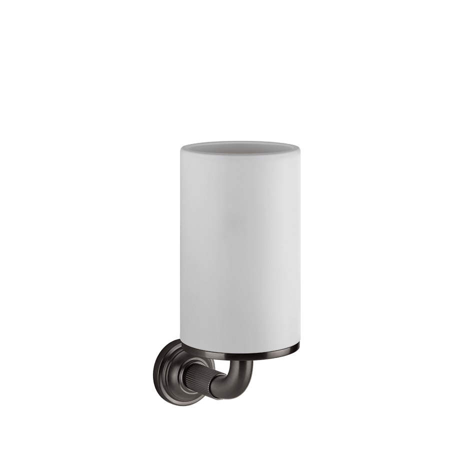 Gessi Tumbler Holder 65407 in Black Metal Br. Pvd