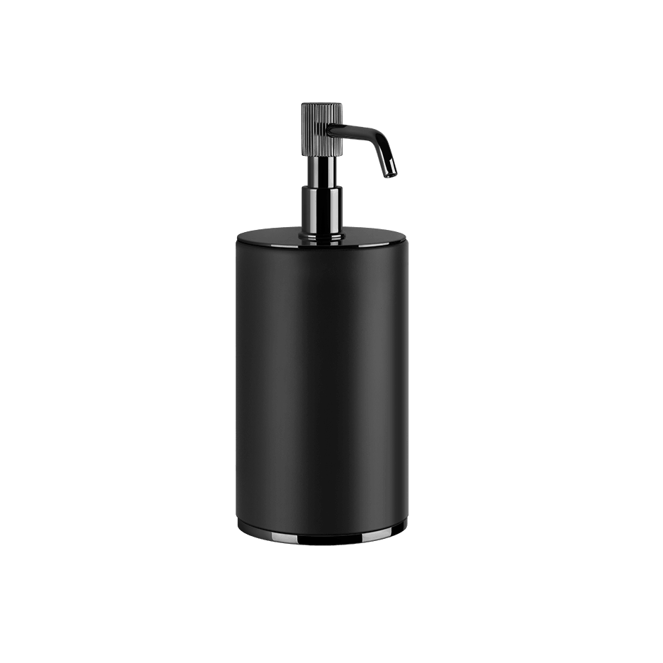 Gessi Soap Dispenser Holder 65438 in Black Metal Pvd