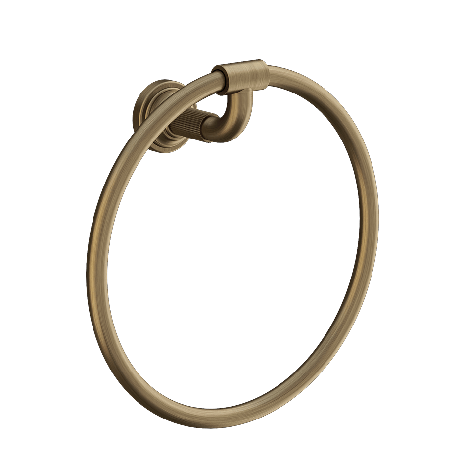 Gessi Towel Rail 65509 in Antique Brass