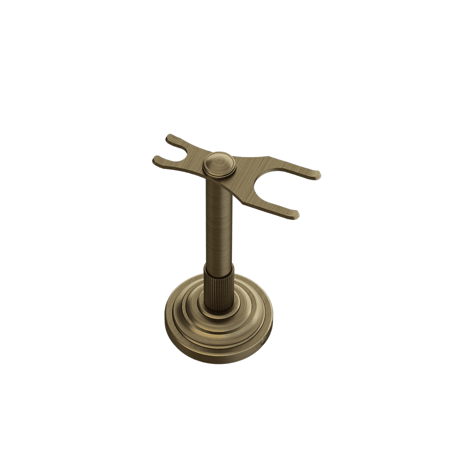 Gessi Razor Holder 65523 in Antique Brass