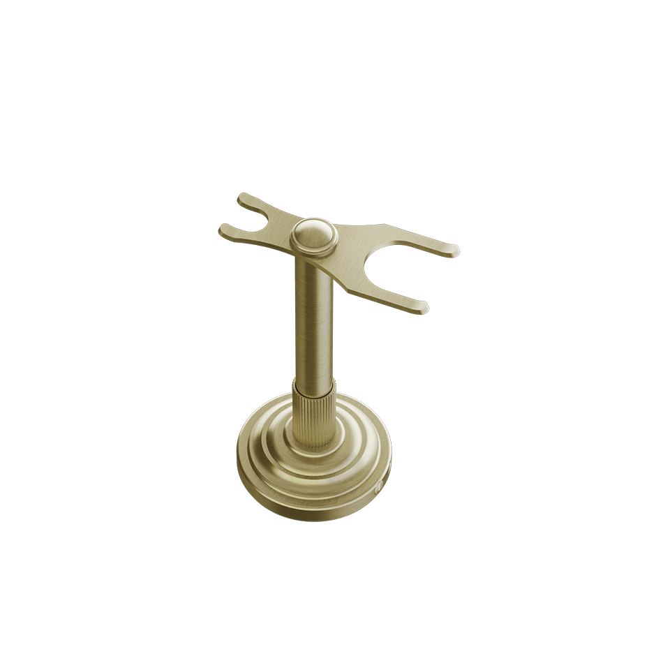 Gessi Razor Holder 65523 in Brass Brushed Pvd