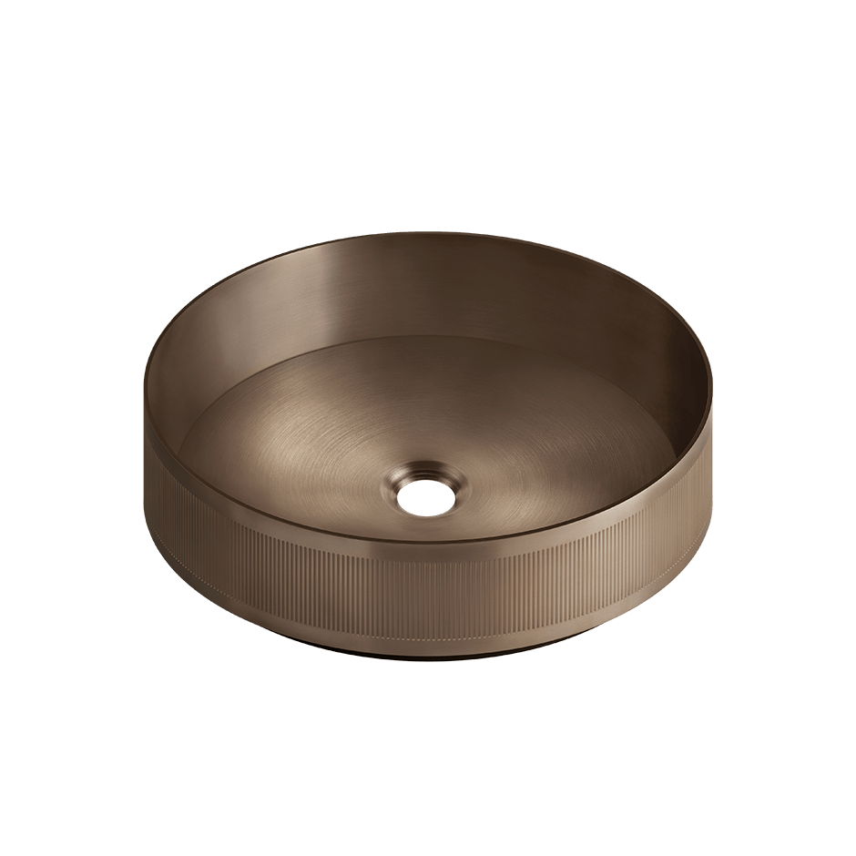 Gessi Washbasin 65601 in Copper Brushed Pvd