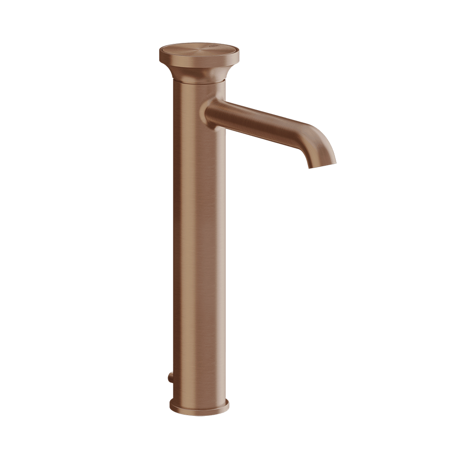 Gessi Washbasin Mixer 66003 in Copper Brushed Pvd