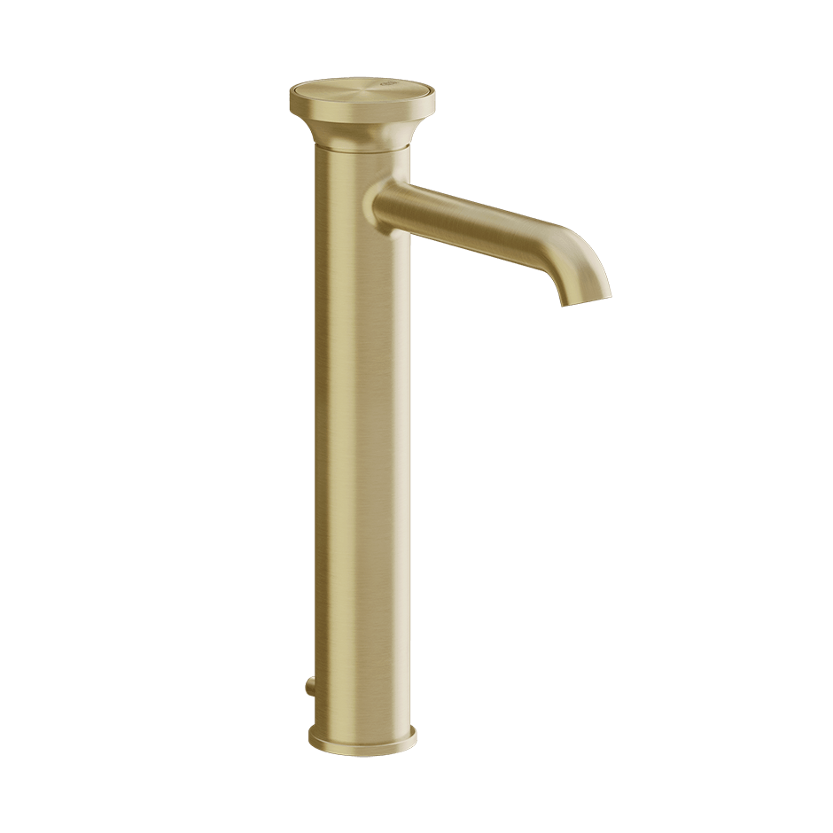 Gessi Washbasin Mixer 66003 in Brass Brushed Pvd