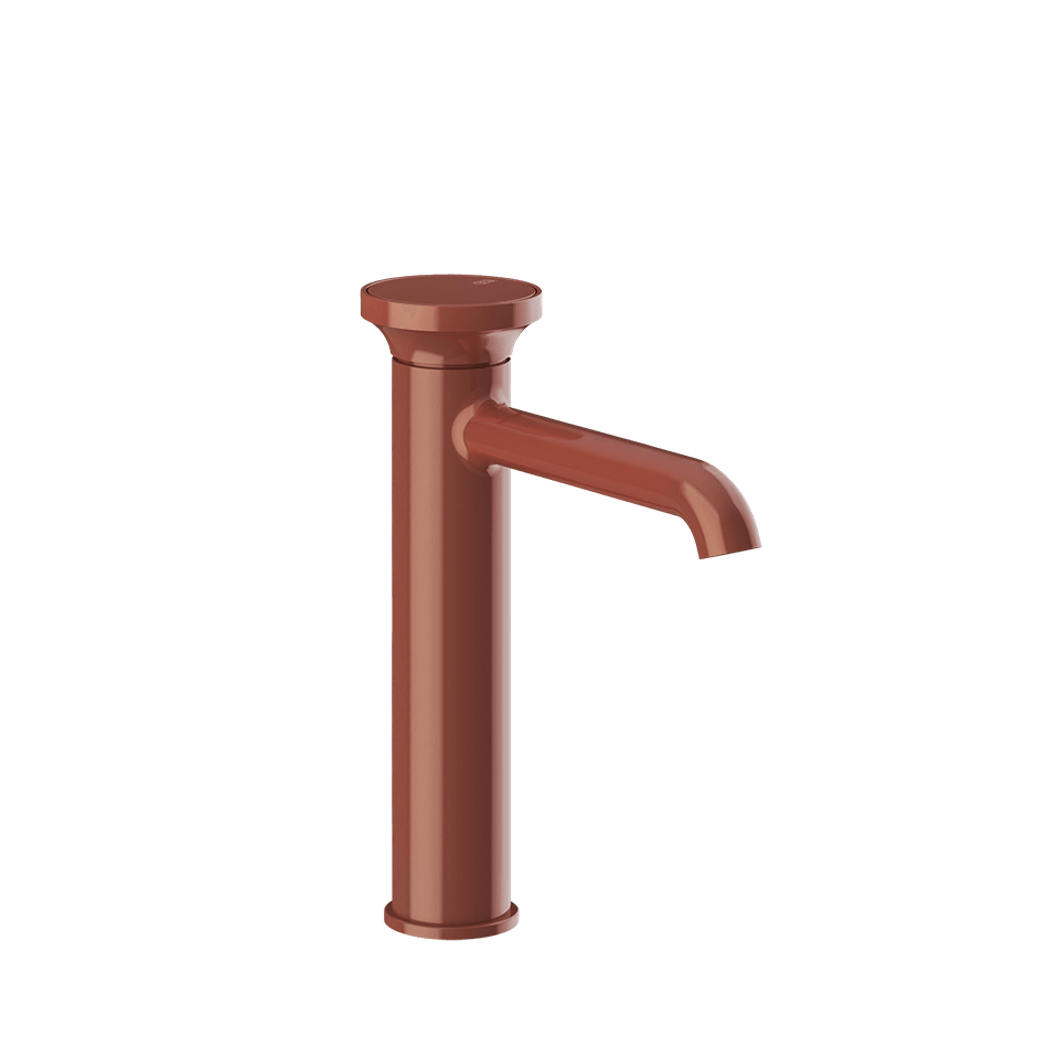 Gessi Washbasin Mixer 66006 in Glossy Coral
