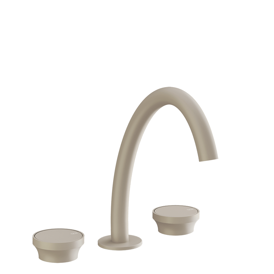 Gessi Washbasin Group 66014 in Matte Greige