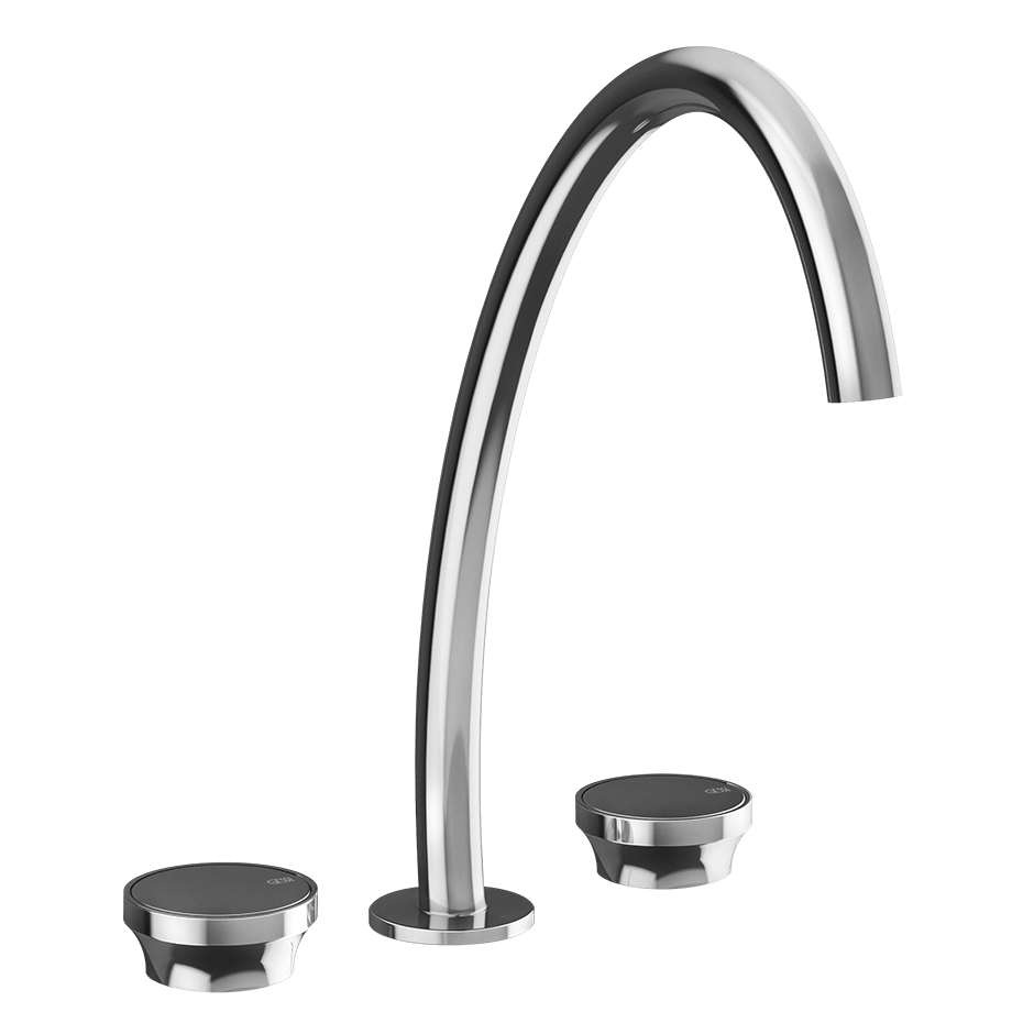 Gessi Washbasin Group 66016 in Chrome
