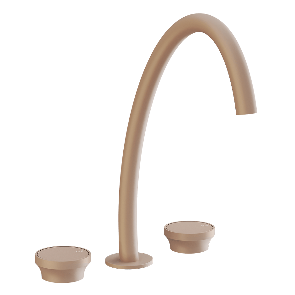 Gessi Washbasin Group 66016 in Matte Cipria