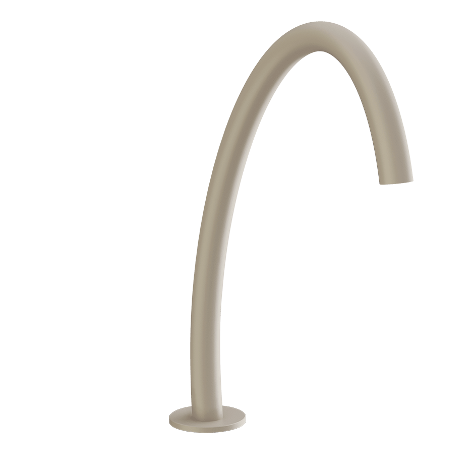 Gessi Basin Spout 66025 in Matte Greige