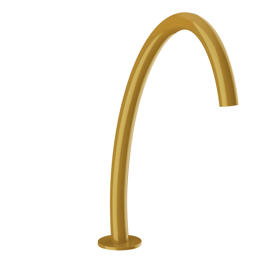 Gessi Basin Spout 66025 in Glossy Ocra