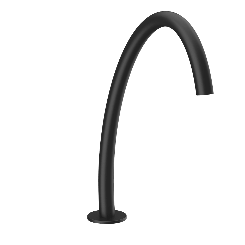 Gessi Basin Spout 66025 in Matte Black