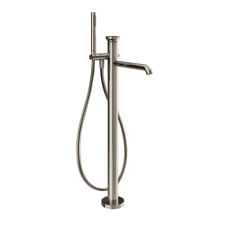 Gessi Bath Mixer 66028 in Nickel Pvd