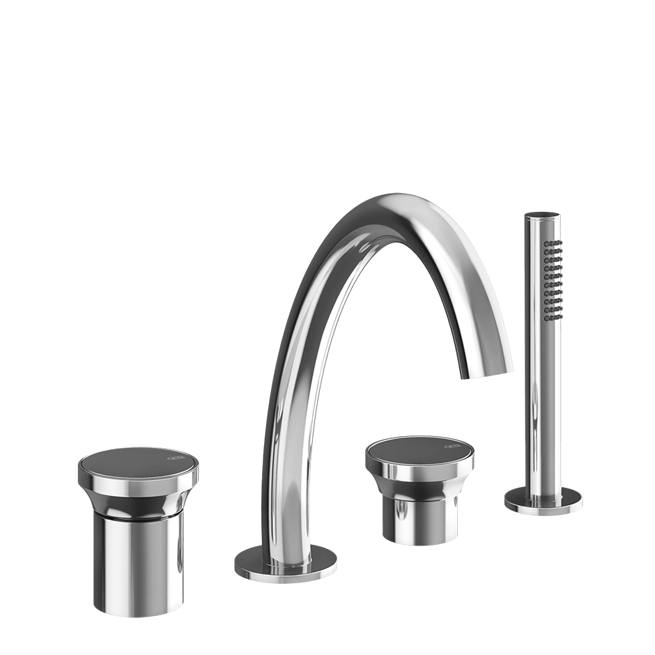 Gessi Bath Mixer 66037 in Chrome