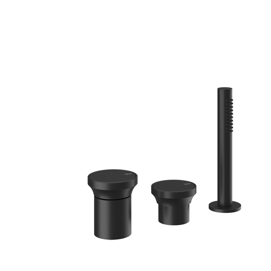Gessi Bath Mixer 66043 in Matte Black