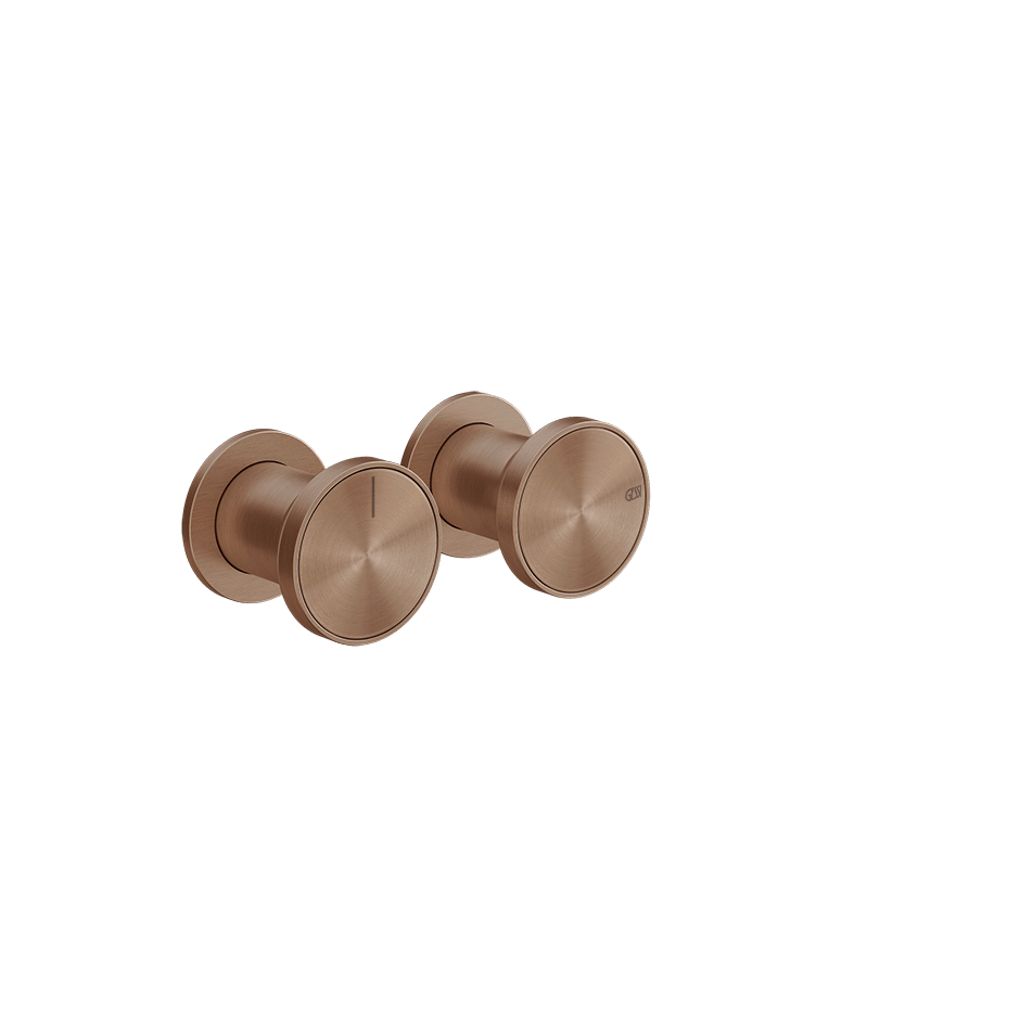 Gessi Shower Mixer 66079 in Copper Brushed Pvd