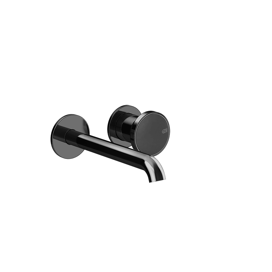 Gessi Washbasin Mixer 66088 in Black Metal Pvd