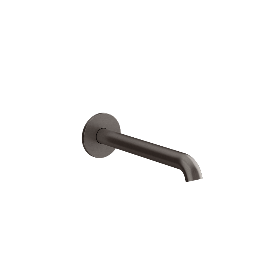 Gessi Basin Spout 66102 in Black Metal Br. Pvd