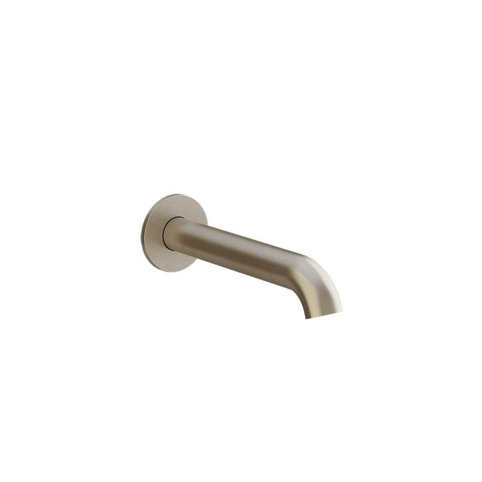 Gessi Bath Spout 66103 in Finox Brushed Nickel