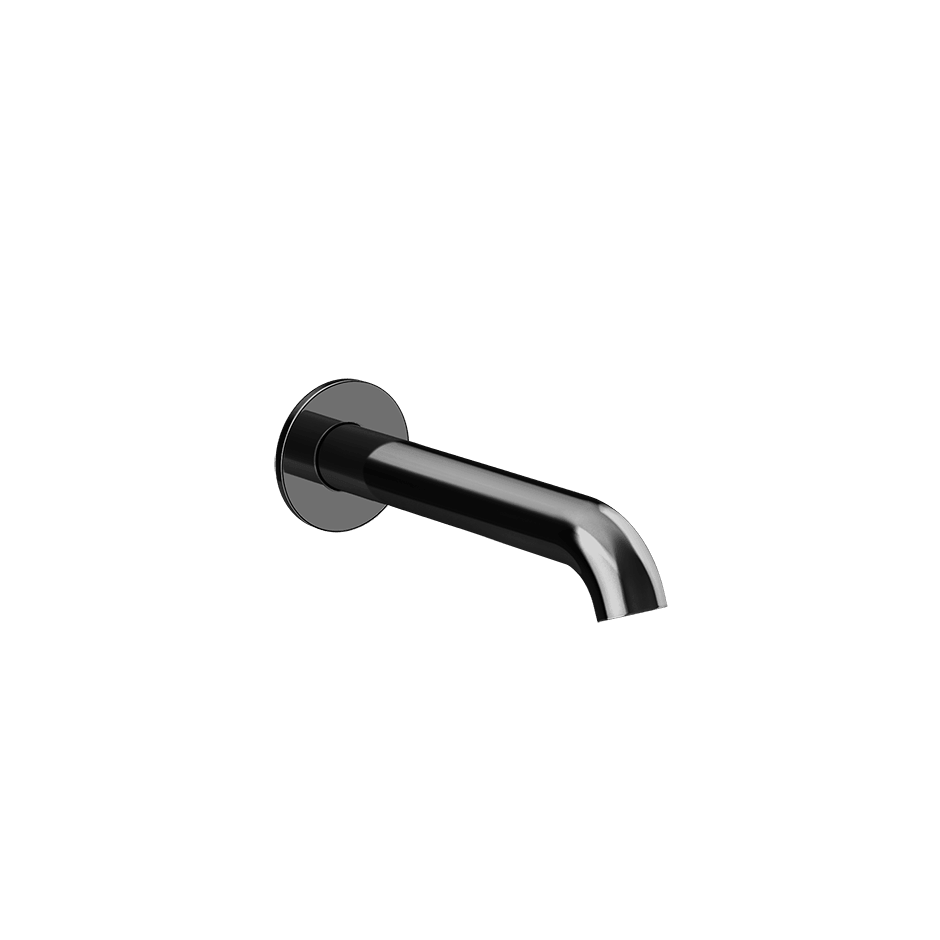 Gessi Bath Spout 66103 in Black Metal Pvd