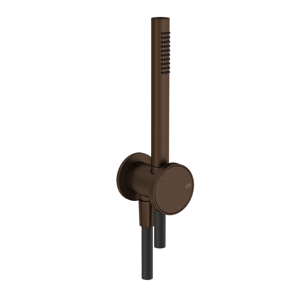 Gessi Shower Set 66123 in Dark Bronze