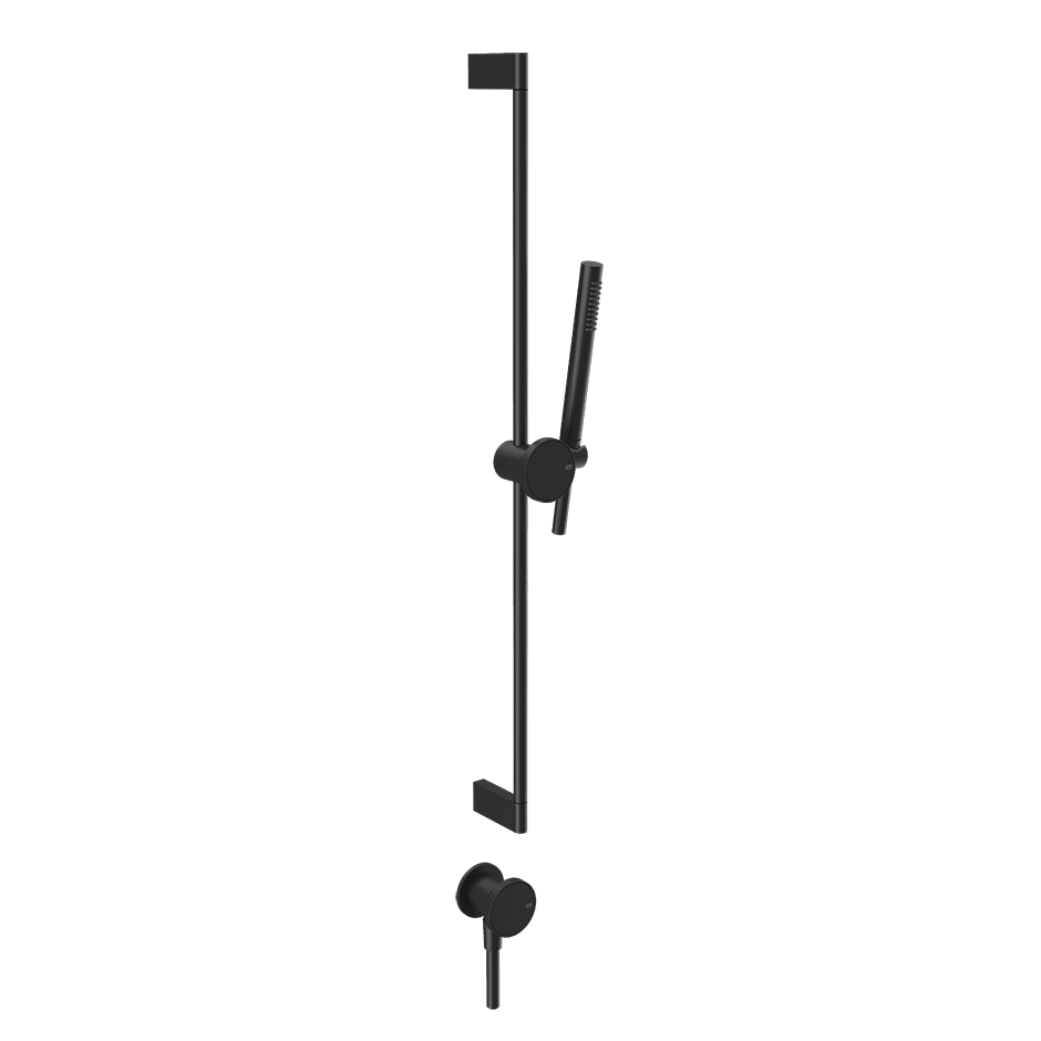 Gessi Sliding Rail 66142 in Matte Black