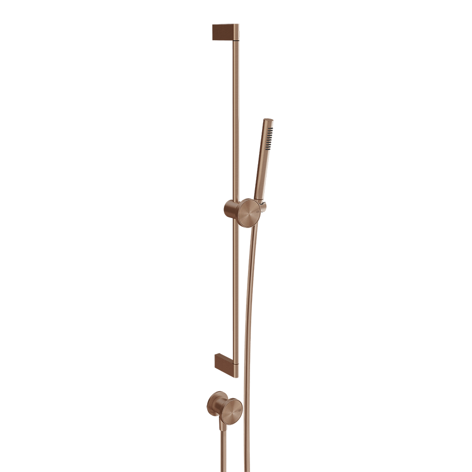 Gessi Sliding Rail 66142 in Copper Brushed Pvd