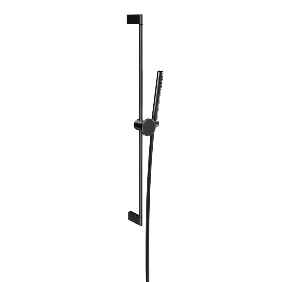 Gessi Sliding Rail 66145 in Black Metal Pvd