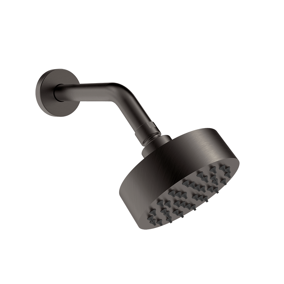 Gessi Showerhead 66156 in Black Metal Br. Pvd
