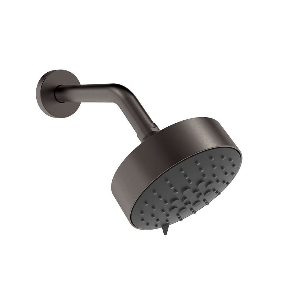 Gessi Showerhead 66158 in Black Metal Br. Pvd