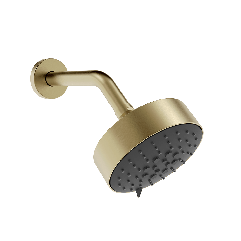 Gessi Showerhead 66158 in Brass Brushed Pvd