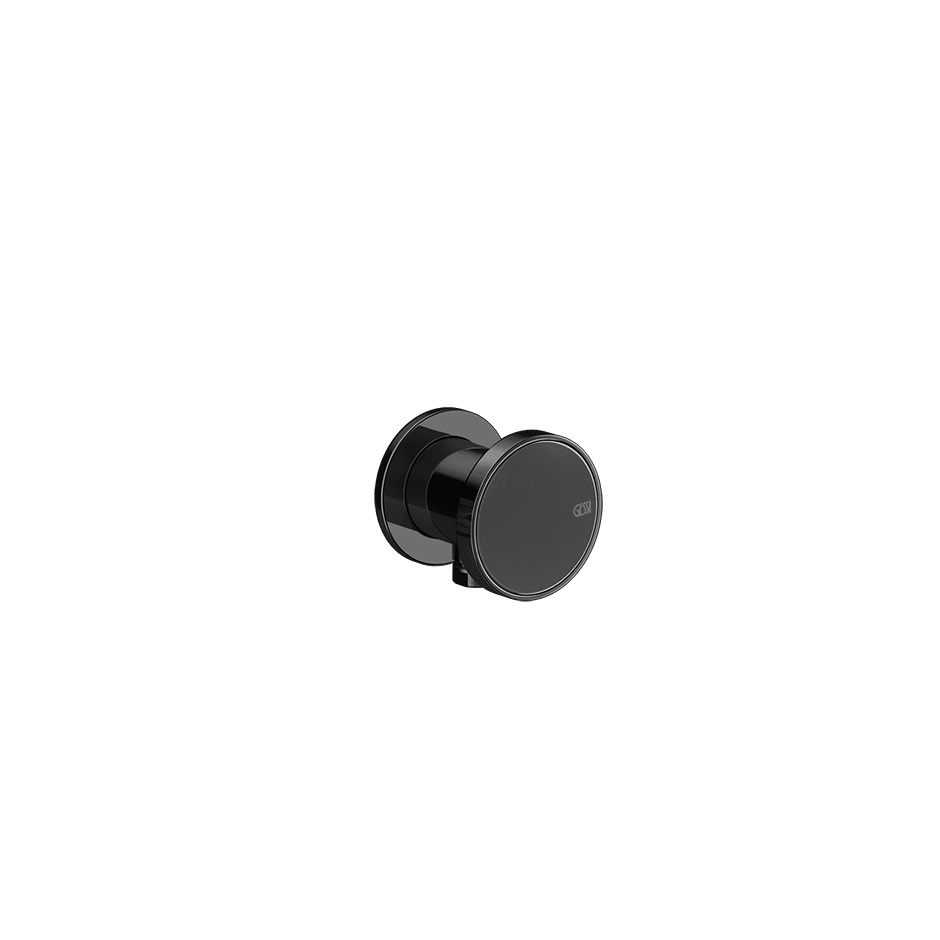 Gessi Water Outlet 66169 in Black Metal Pvd